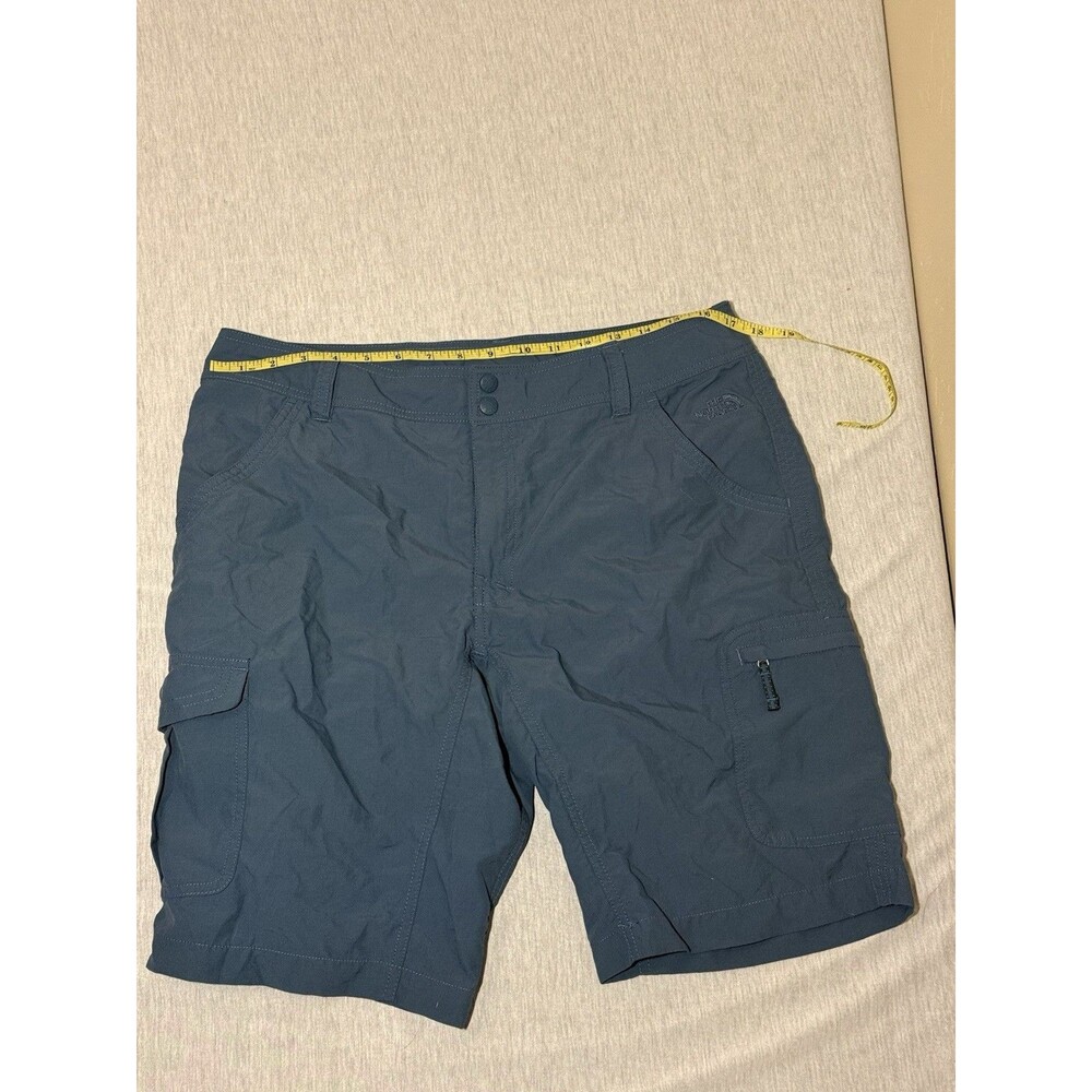 The North Face Women's Nylon Hiking Shorts Size 16 Blue